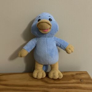 Awana Club Puggles Blue Platypus Plush Toy Mascot Stuffed Animal Christian 8"